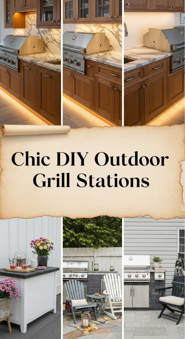 Chic Diy Outdoor Grill Stations 69ea60b27f4de