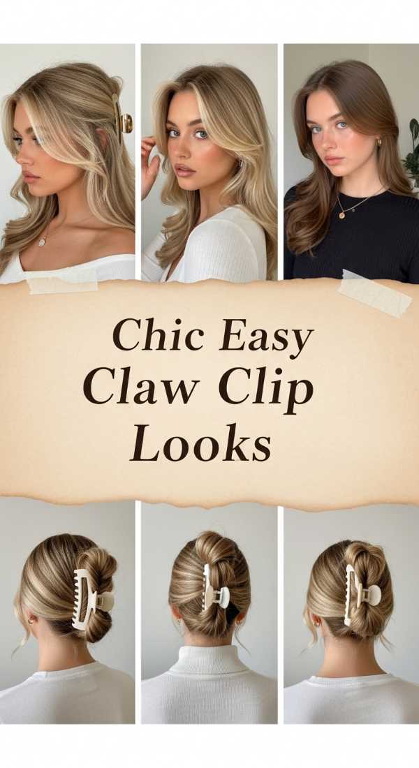 Chic Easy Claw Clip Looks 69e742d939831