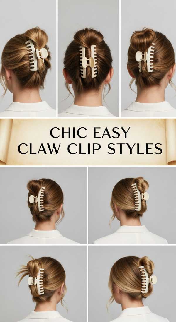 Chic Easy Claw Clip Styles 69ef4a431e948
