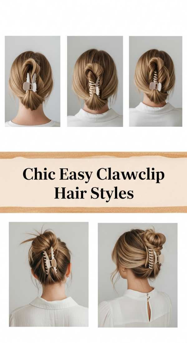 Chic Easy Clawclip Hair Styles 69ee530db1ac8