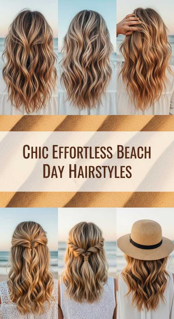 Chic Effortless Beach Day Hairstyles 69ef4a37dd67a