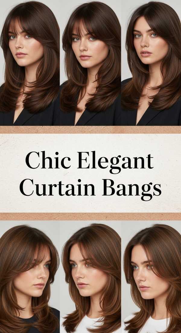 Chic Elegant Curtain Bangs 69f0e1b9540b9