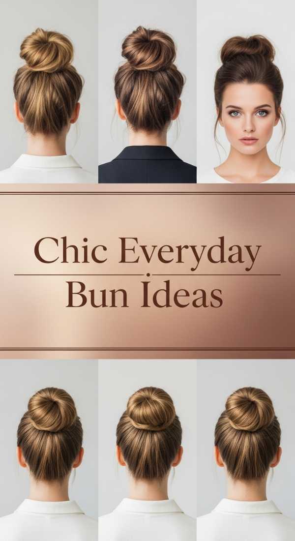 Chic Everyday Bun Ideas 69e33a04b4bd1