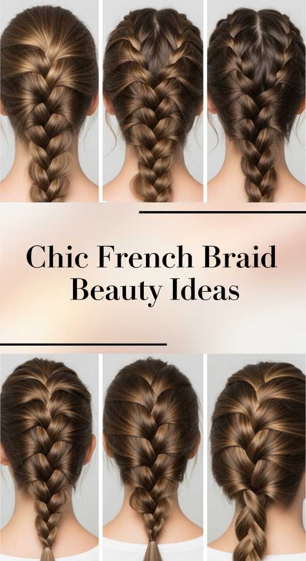 Chic French Braid Beauty Ideas 69e33a10acfd2