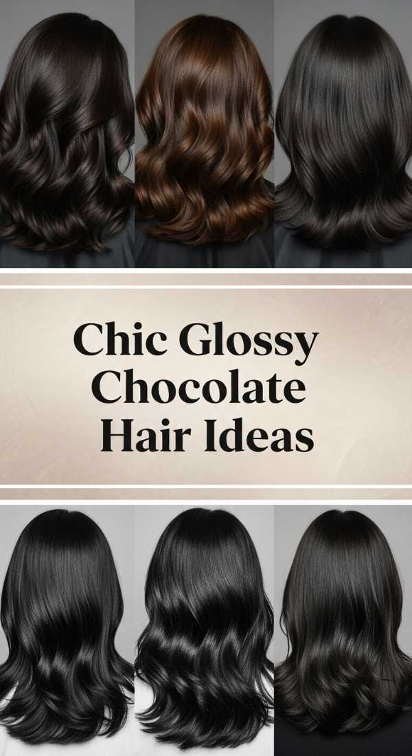 Chic Glossy Chocolate Hair Ideas 69ecedad5de8c