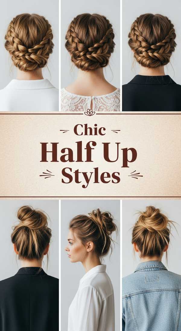 Chic Half Up Styles 69f0e1b4b80a7