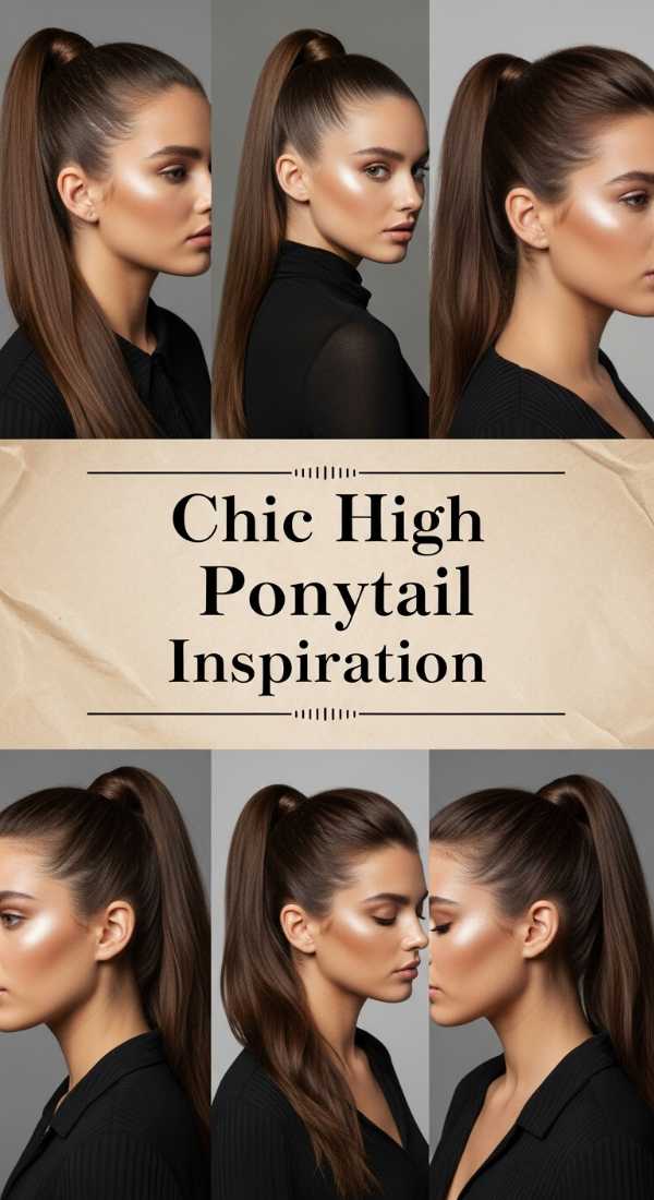 Chic High Ponytail Inspiration 69e339fa82889