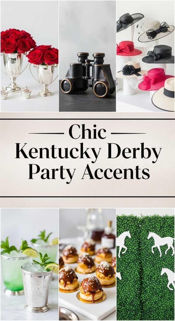 Chic Kentucky Derby Party Accents 69df234fa6125