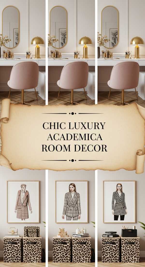 Chic Luxury Academic Room Decor 69e51e54597da