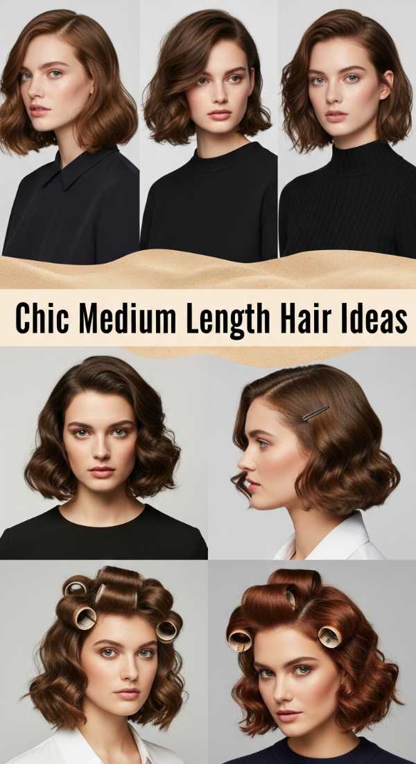 Chic Medium Length Hair Ideas 69f0e1d49b685