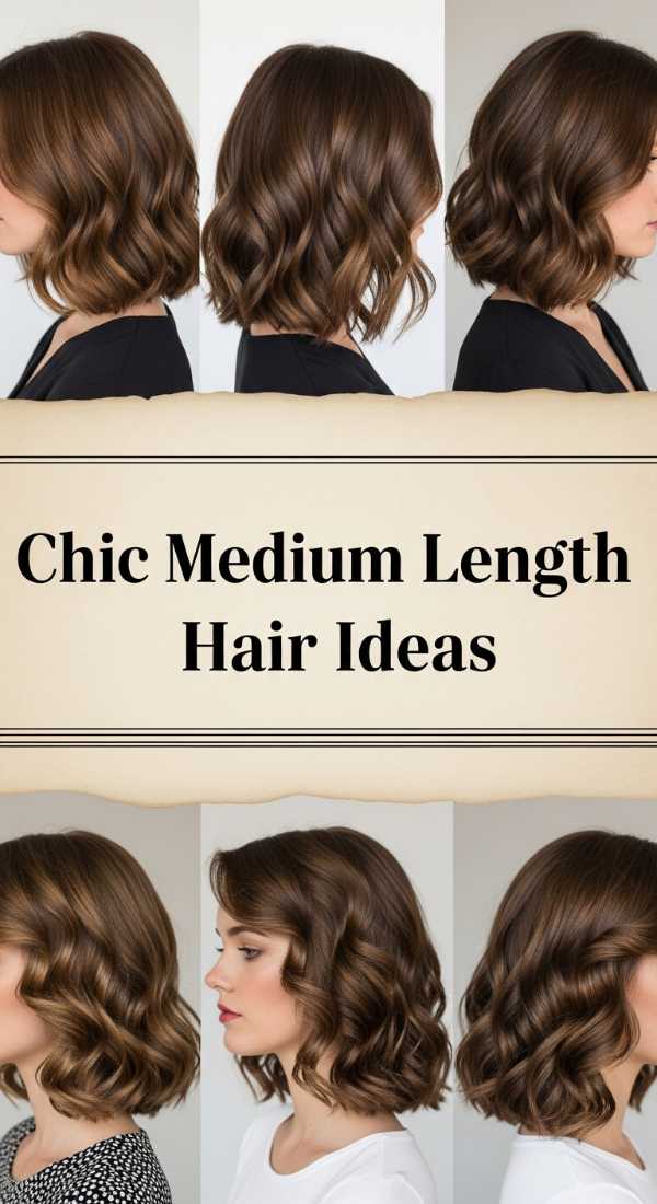 Chic Medium Length Hair Ideas 69f0e30d3cb95