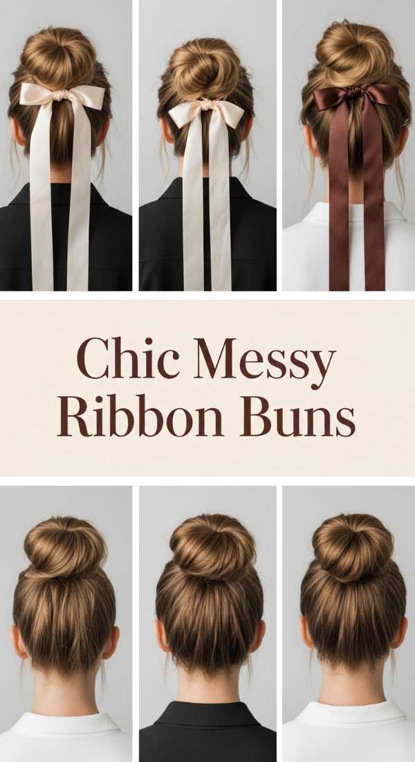 Chic Messy Ribbon Buns 69e4f6744aa88