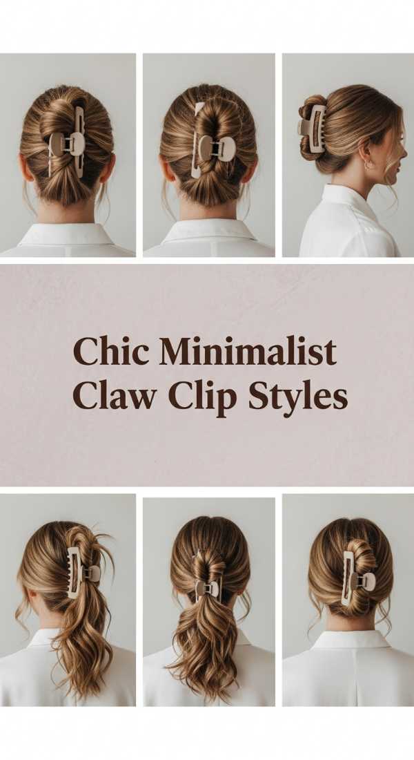 Chic Minimalist Claw Clip Styles 69e33a0b477ea