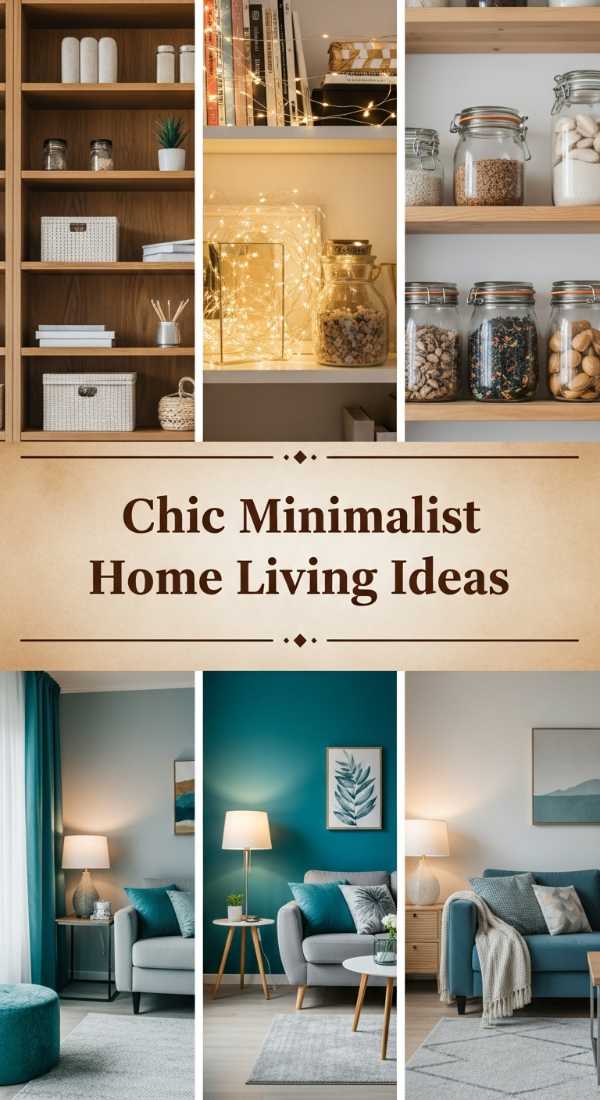 Chic Minimalist Home Living Ideas 69e3b6eb64812