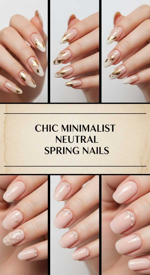Chic Minimalist Neutral Spring Nails 69f24a7b0f106