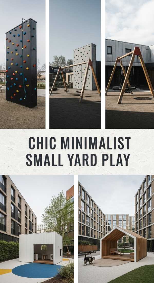 Chic Minimalist Small Yard Play 69f0e5c78a4cd