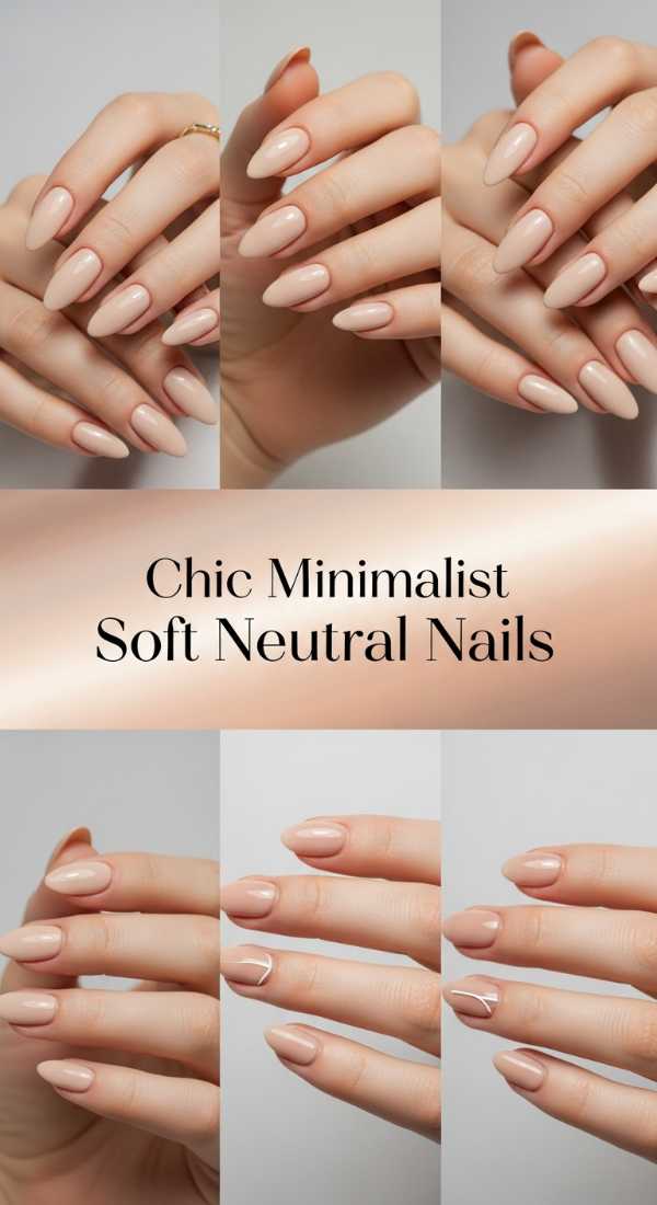 Chic Minimalist Soft Neutral Nails 69e350f8b1d05