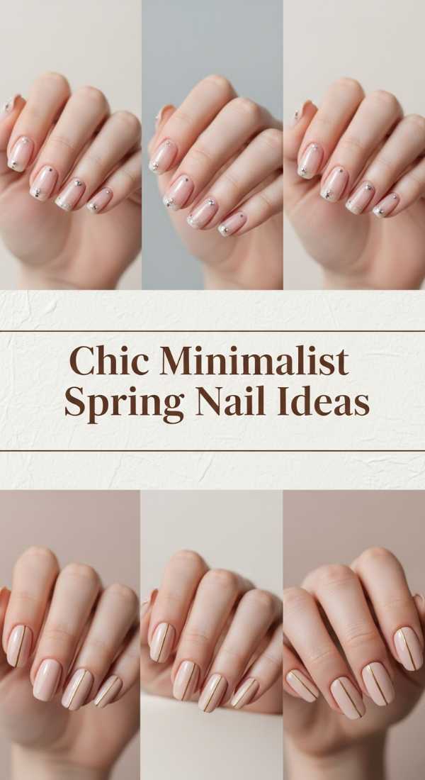 Chic Minimalist Spring Nail Ideas 69ef3c822c10f
