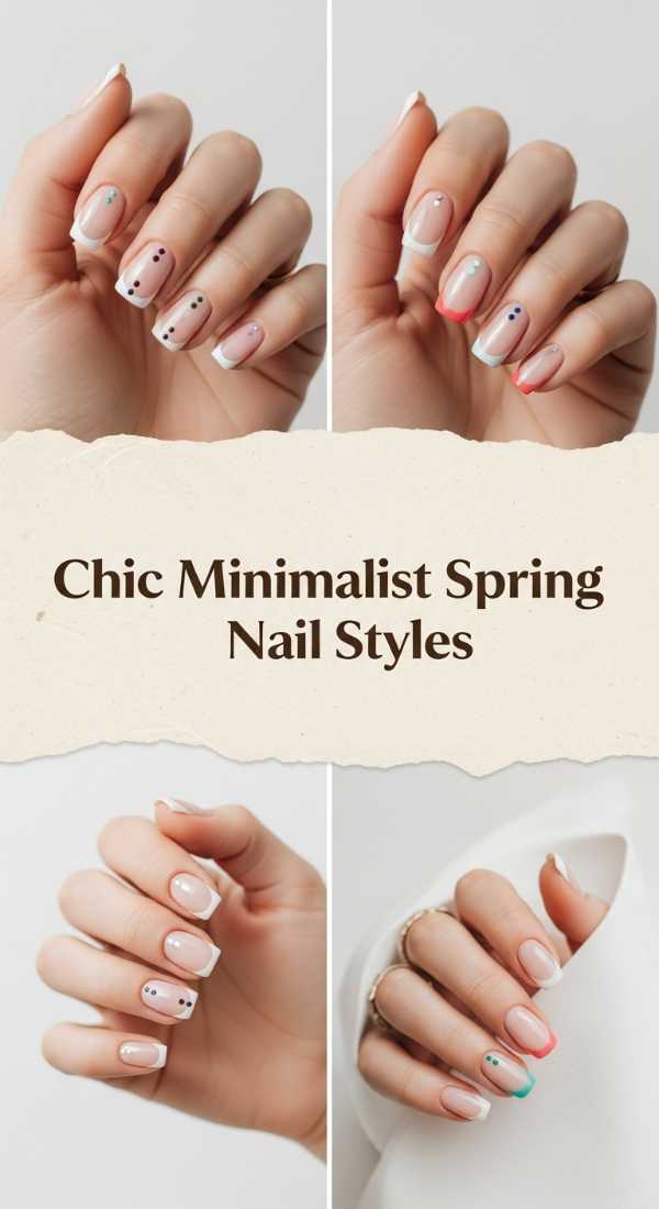 Chic Minimalist Spring Nail Styles 69df3acfc1890