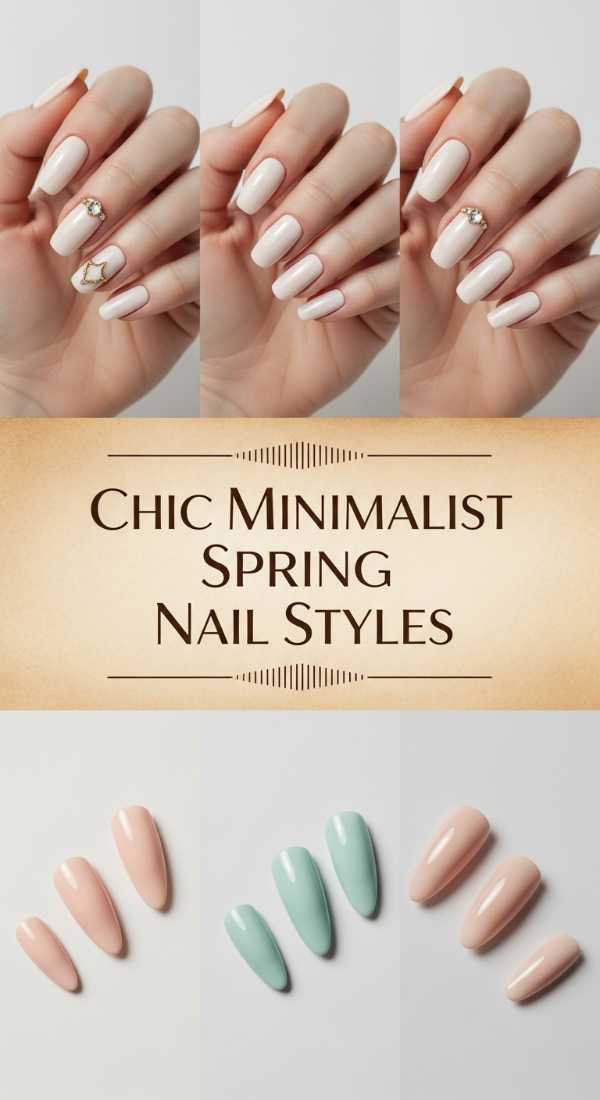 Chic Minimalist Spring Nail Styles 69e4e4a466e02