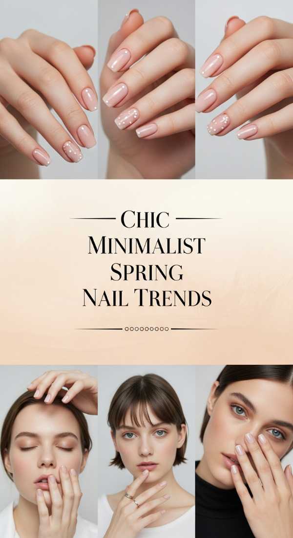 Chic Minimalist Spring Nail Trends