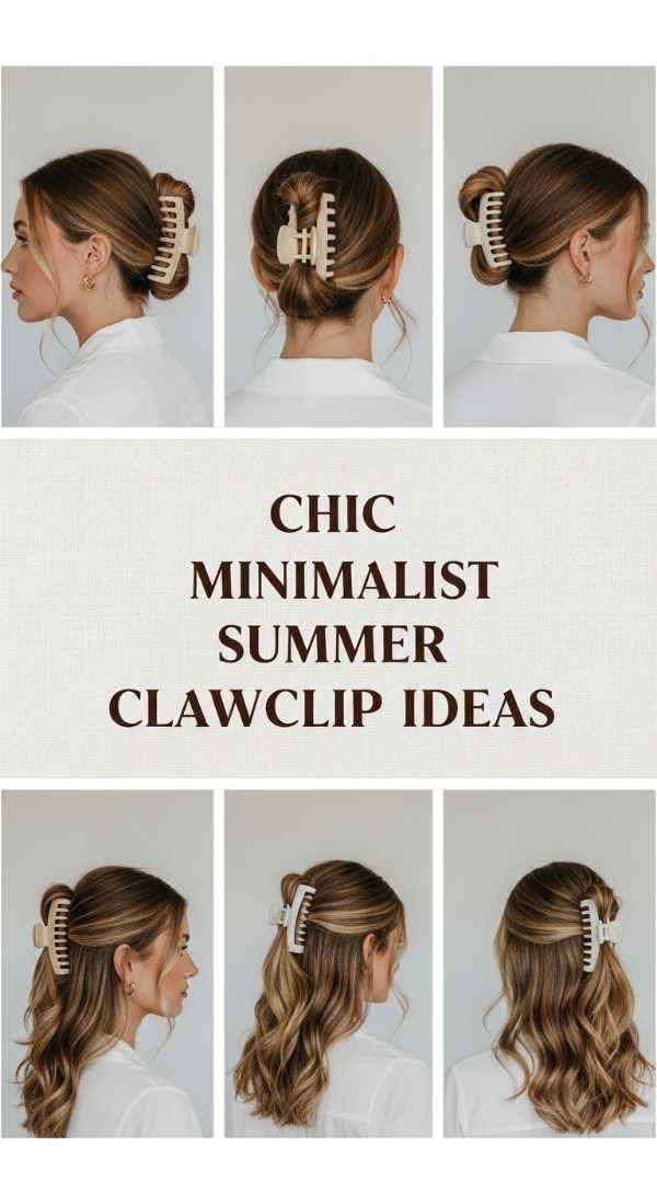 Chic Minimalist Summer Clawclip Ideas 69e742d6d9201