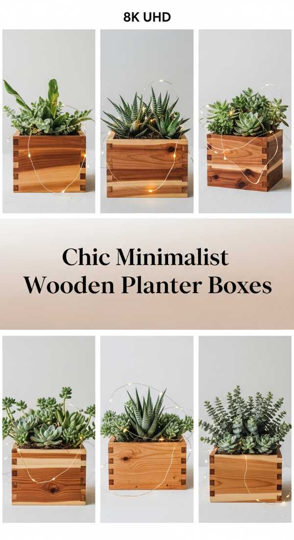 Chic Minimalist Wooden Planter Boxes 69efa2660c1d0