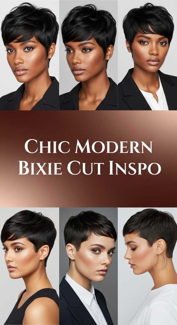Chic Modern Bixie Cut Inspo 69ef4932e1f7a