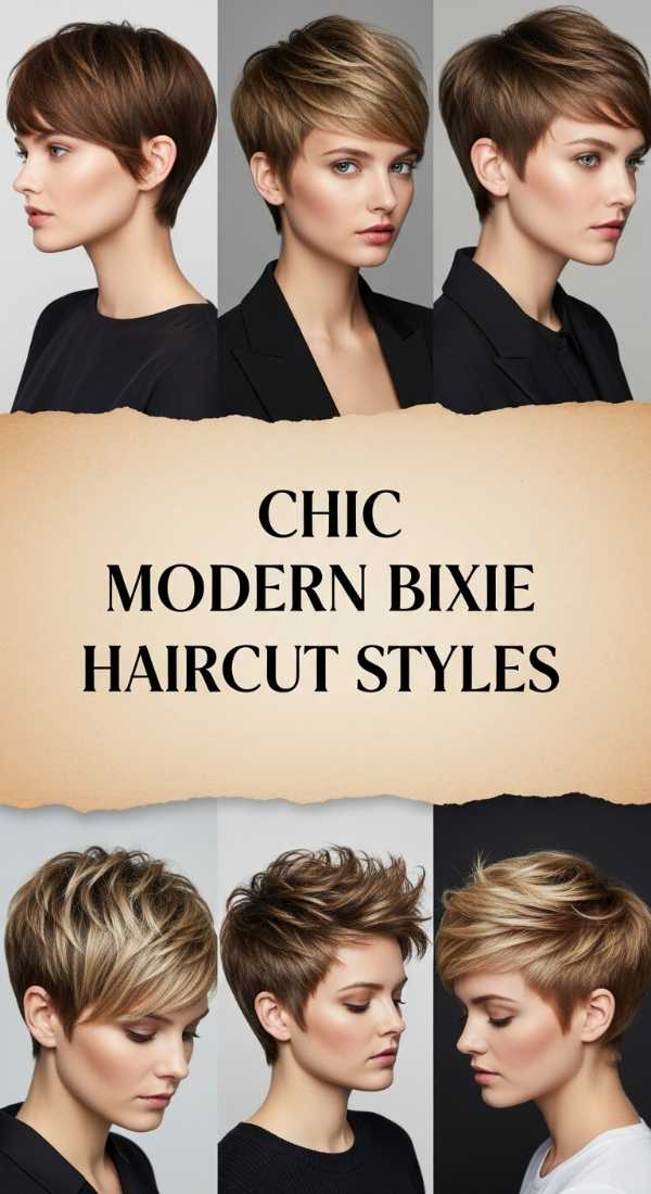 Chic Modern Bixie Haircut Styles 69eb96649c696