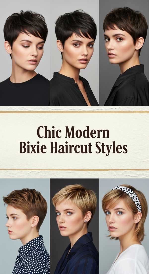 Chic Modern Bixie Haircut Styles 69ecef8e9c439