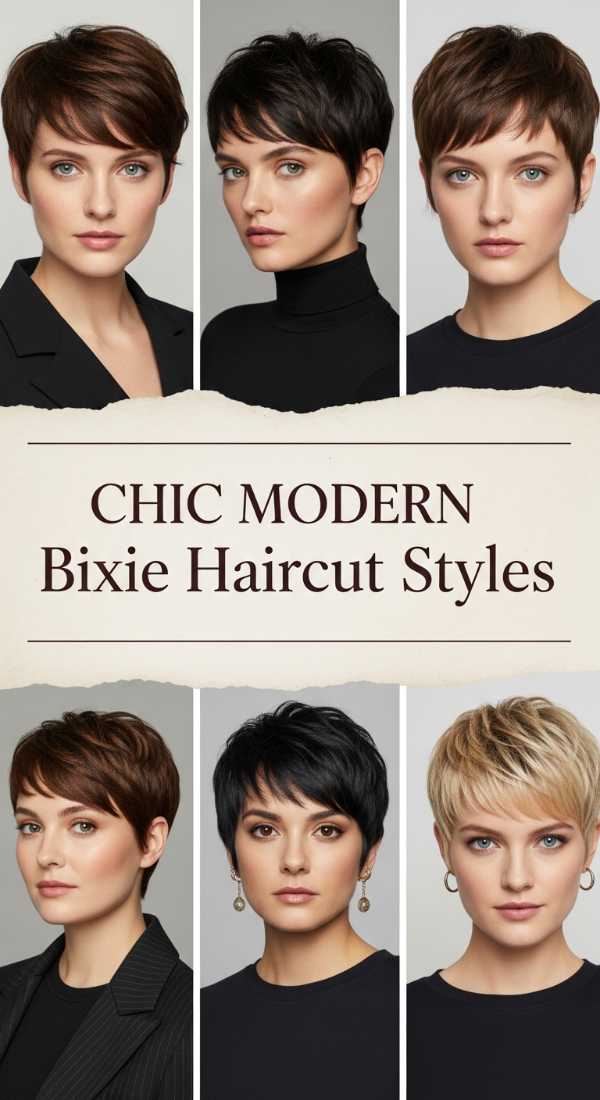 Chic Modern Bixie Haircut Styles 69ef4958bbac2