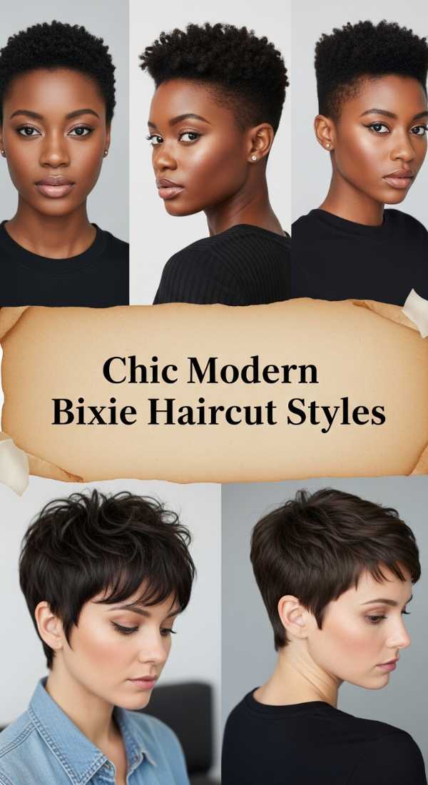Chic Modern Bixie Haircut Styles 69f33d938b811