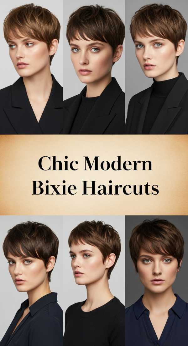 Chic Modern Bixie Haircuts 69ee52f262aa8