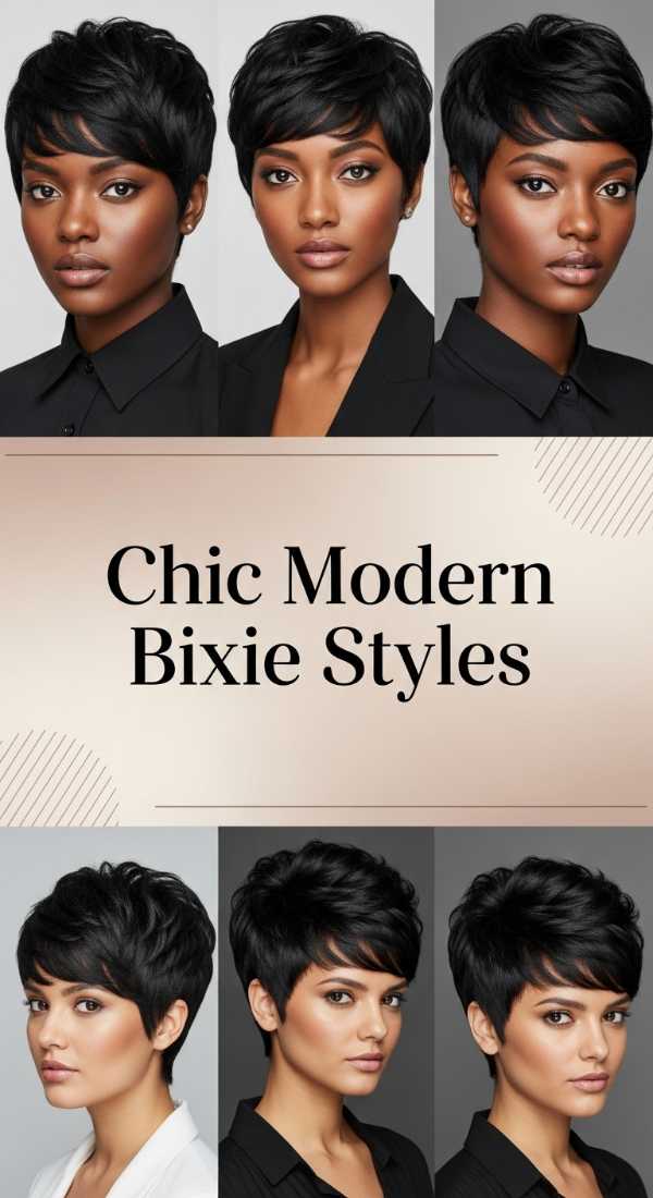 Chic Modern Bixie Styles