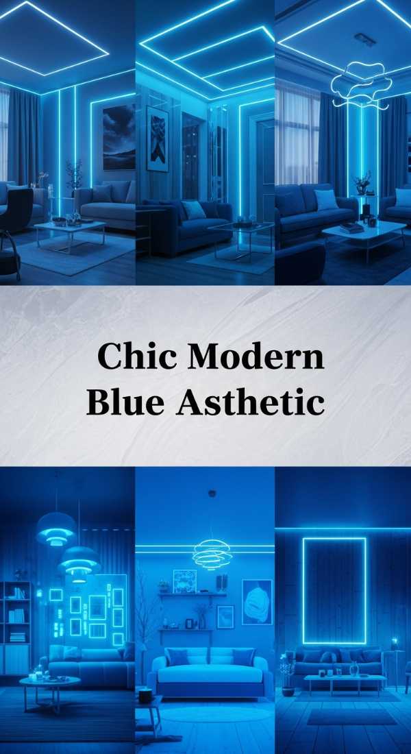 Chic Modern Blue Aesthetic 69efa349867de