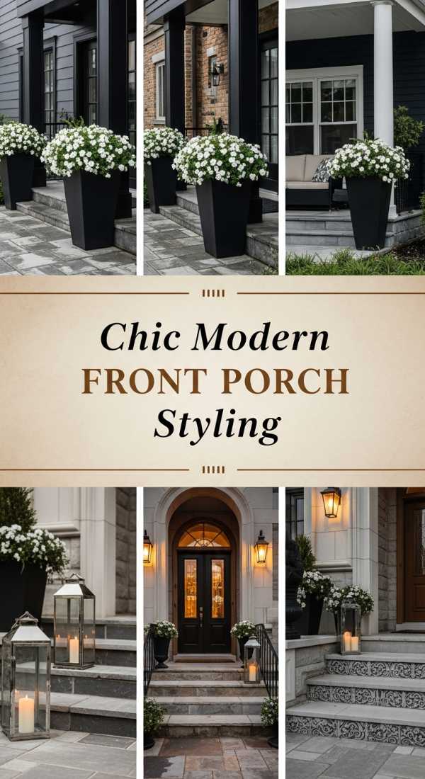 Chic Modern Front Porch Styling 69f0e5c288961