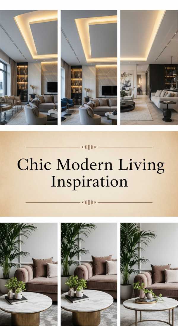 Chic Modern Living Inspiration 69e3b6fa3af40