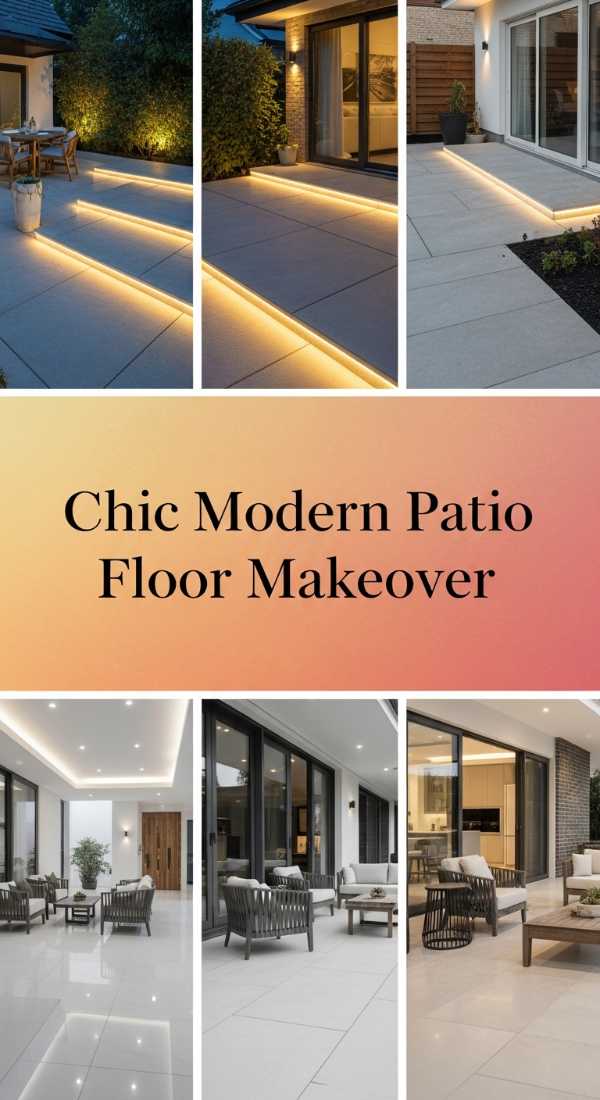 Chic Modern Patio Floor Makeover 69ea60ad1c9c1