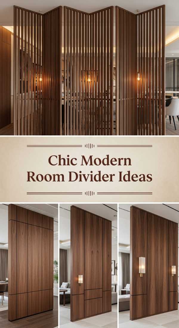 Chic Modern Room Divider Ideas 69efa2694ab47
