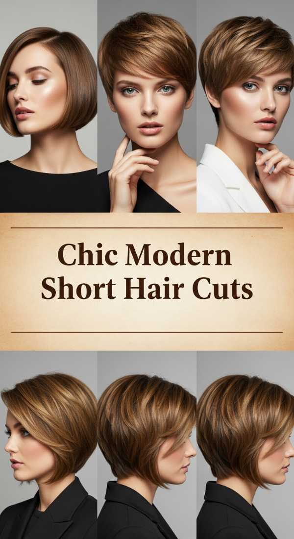 Chic Modern Short Hair Cuts 69e5e1105ab34