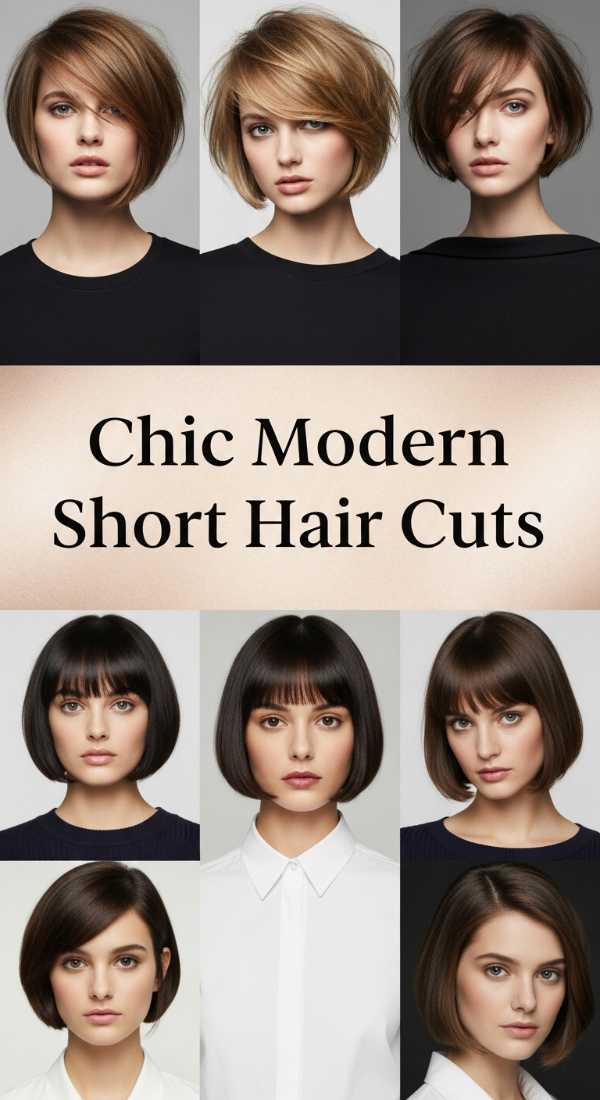 Chic Modern Short Hair Cuts 69eb967ec23ce