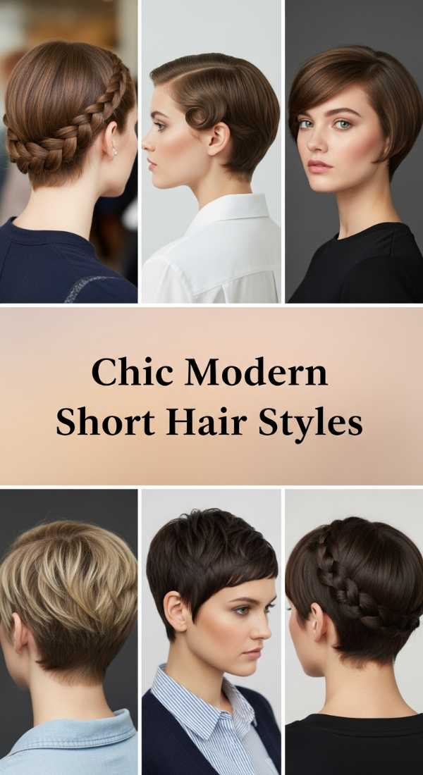 Chic Modern Short Hair Styles 69e9cd0f50d67