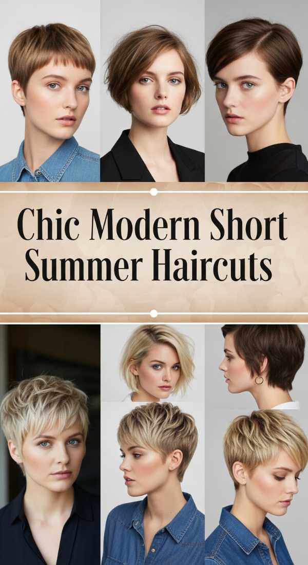 Chic Modern Short Summer Haircuts 69f262d4c51f0