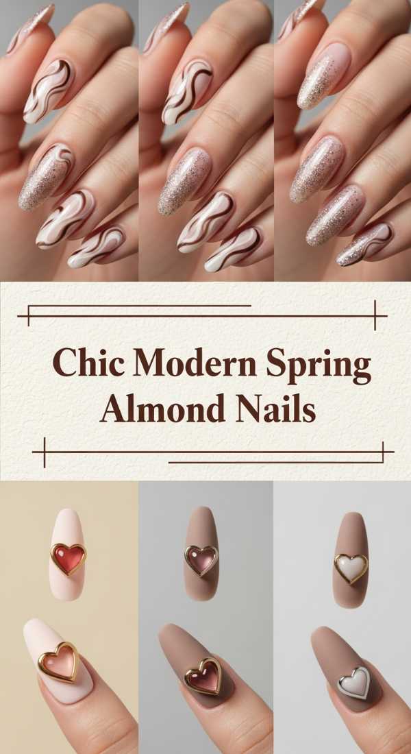 Chic Modern Spring Almond Nails 69f32b9903d38