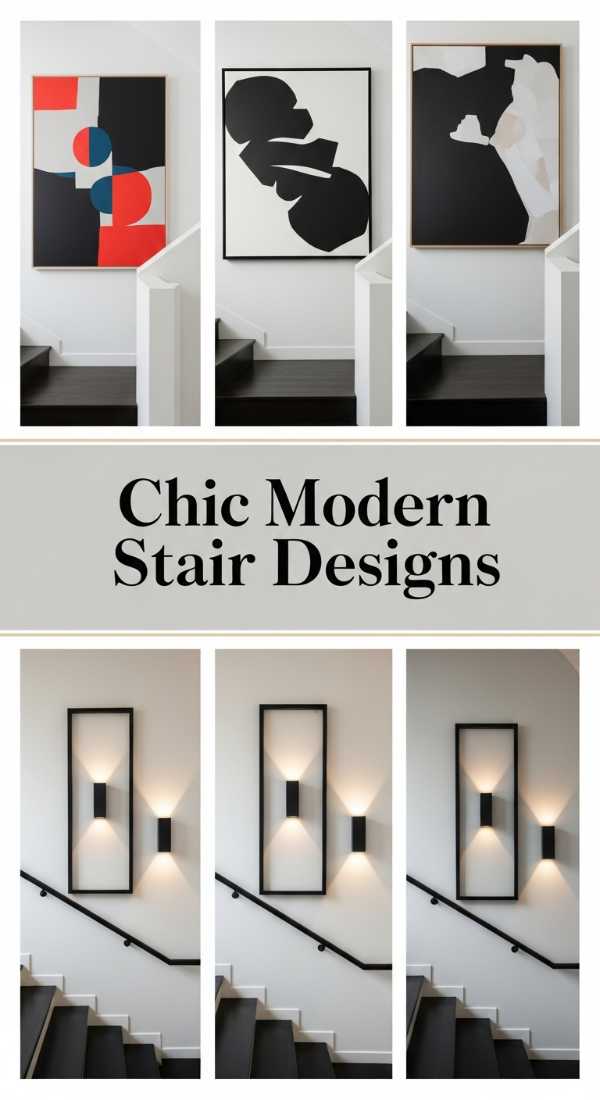 Chic Modern Stair Designs 69df20e19ff19