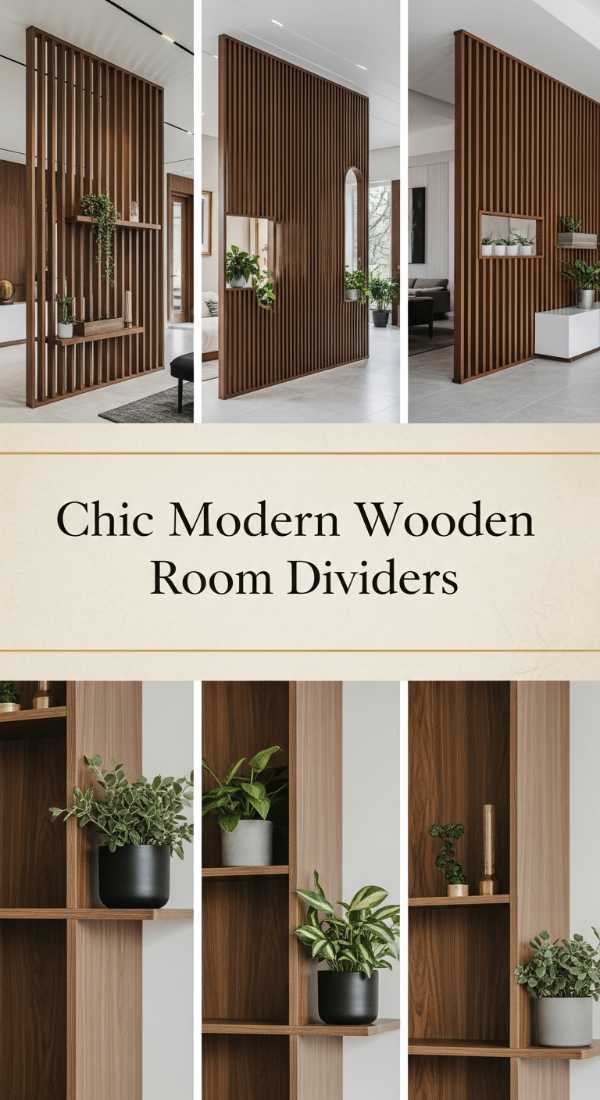 Chic Modern Wooden Room Dividers 69e64b878354f