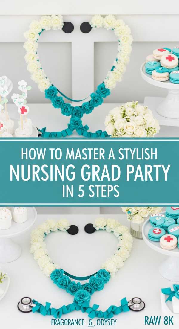 Chic Nursing Graduation Celebration 69e3273fa33d5