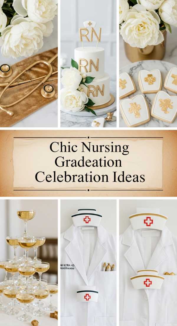 Chic Nursing Graduation Celebration Ideas 69df243458650
