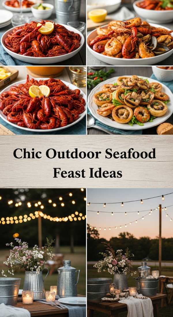 Chic Outdoor Seafood Feast Ideas 69e32c4bc31c3