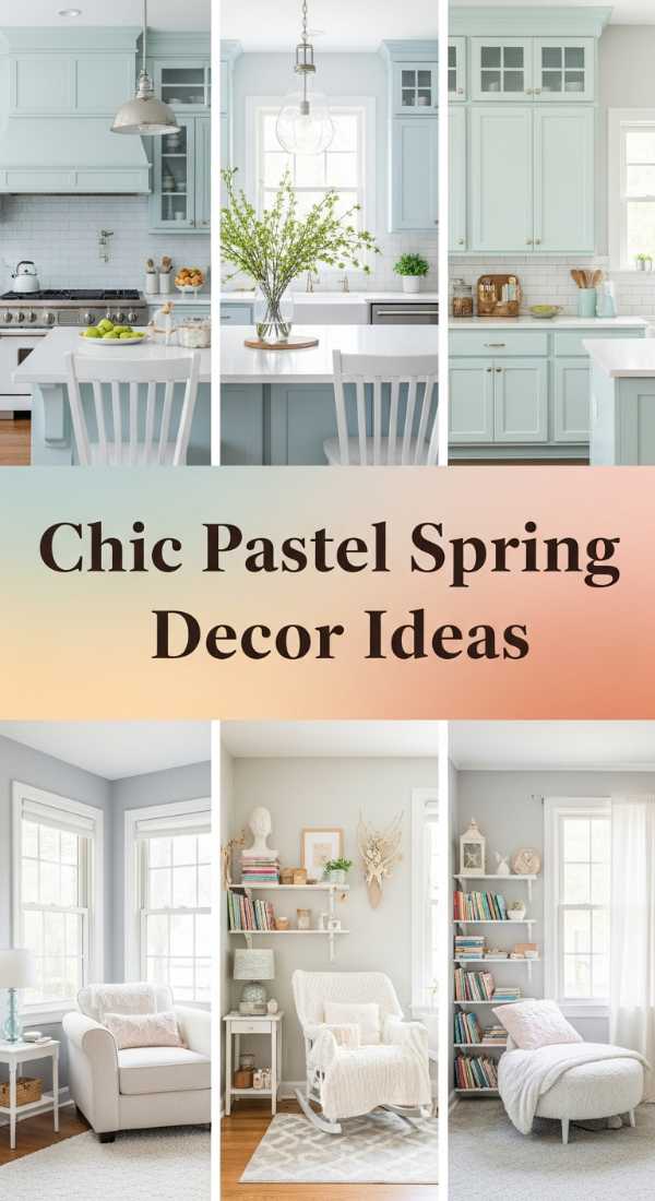 Chic Pastel Spring Decor Ideas 69e51e68a5893